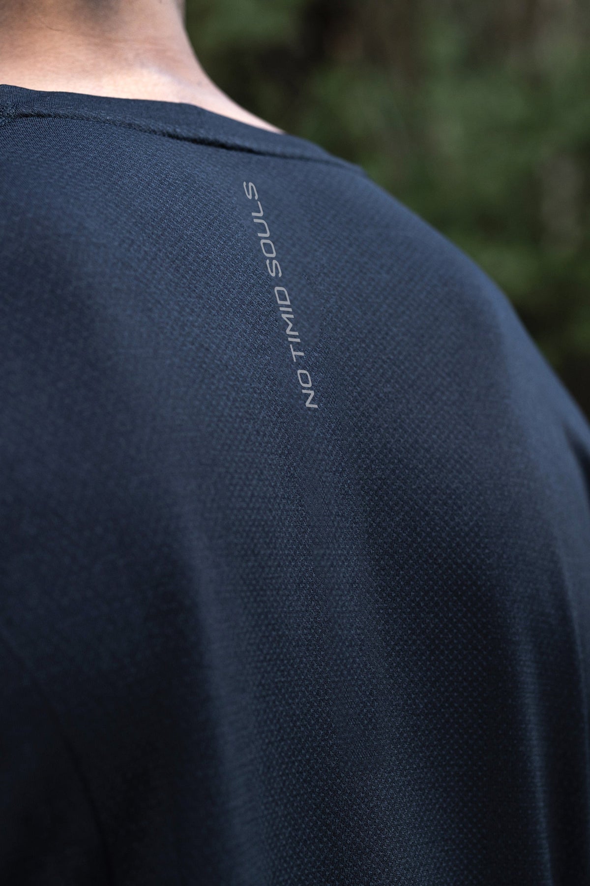 Men's GLIDE360 long sleeve running top (logo) in New Black - product photo 4 of 4