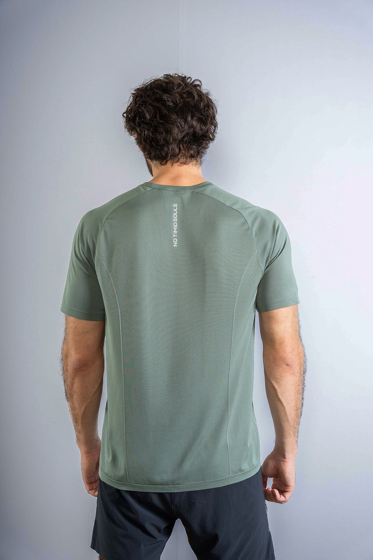 Men's GLIDE360 running top (logo) in Nature - product photo 4 of 4