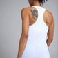 Women's GLIDE360 fitted running singlet in Griffith Observatory White - product photo 4 of 4