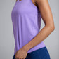Women's FLOWDRY running tank in Jacaranda Trail - product photo 2 of 6
