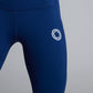 Women's POWERSENSE cropped compression running leggings in United in Navy - product photo 5 of 6