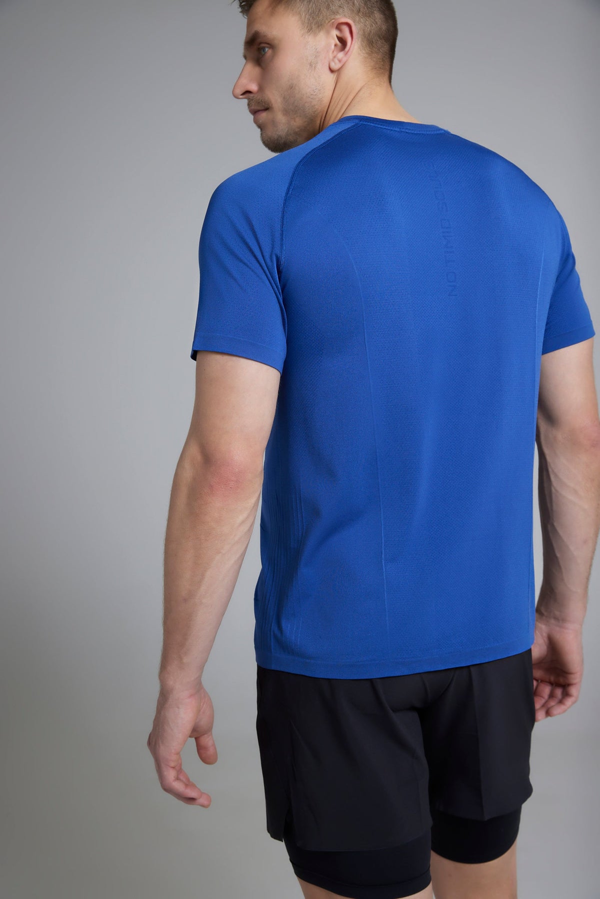 Men's GLIDE360 running top in Pacific Ocean Blue - product photo 2 of 4