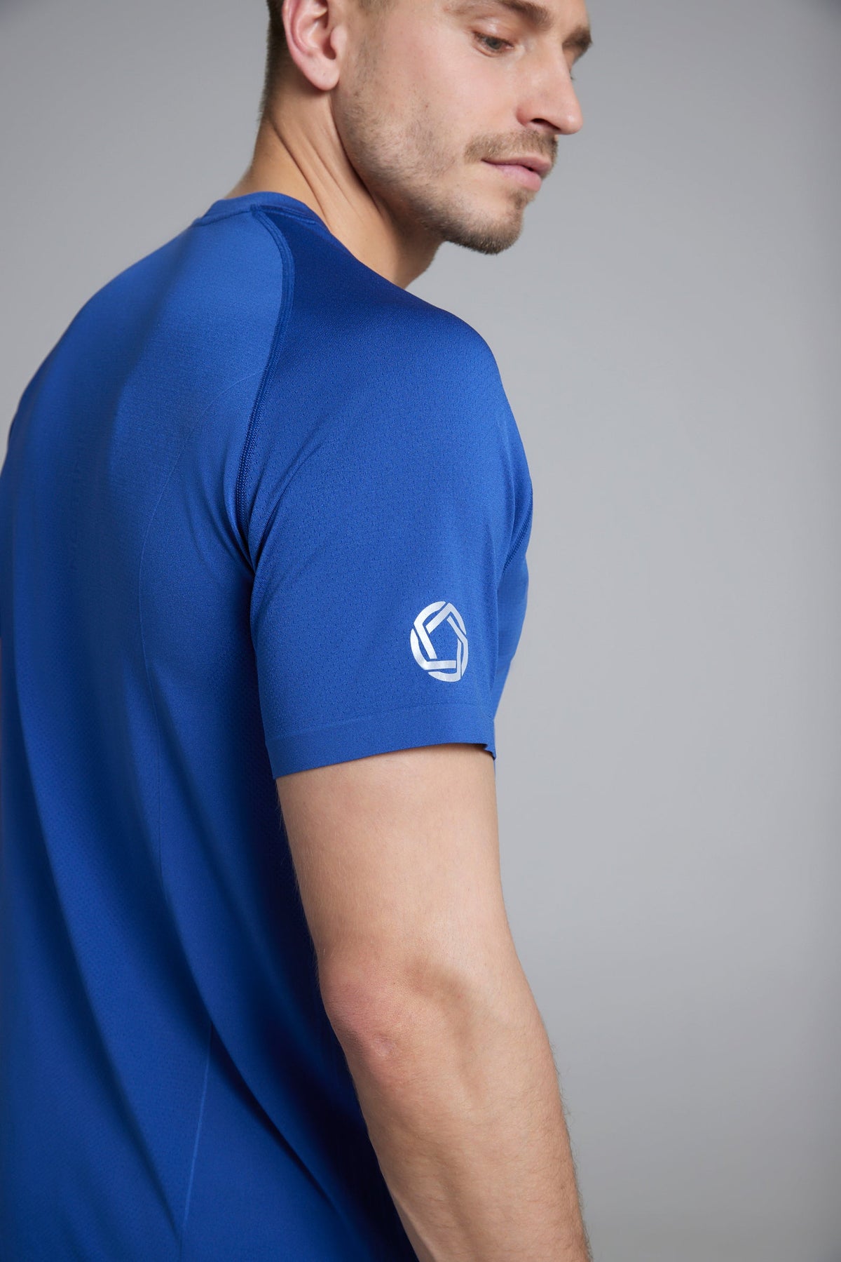 Men's GLIDE360 running top in Pacific Ocean Blue - product photo 4 of 4