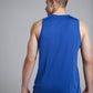 Men's GLIDE360 running singlet in Pacific Ocean Blue - product photo 3 of 4