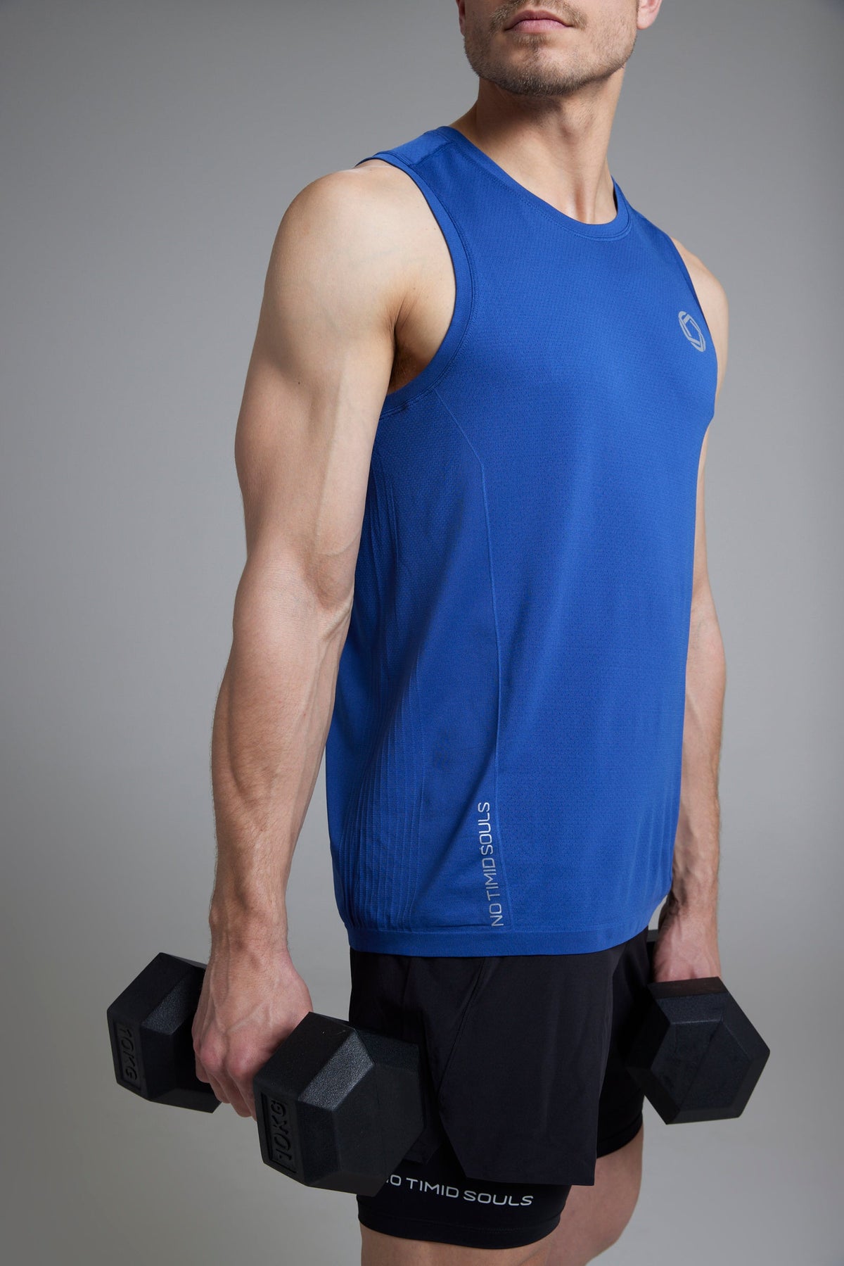 Men's GLIDE360 running singlet in Pacific Ocean Blue - product photo 4 of 4