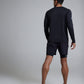 Men's GLIDE360 long sleeve running top in New Black - product photo 4 of 10