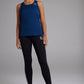 Women's FLOWDRY running tank in Blue Steel - product photo 6 of 11
