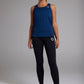 Women's FLOWDRY running tank in Blue Steel - product photo 1 of 11