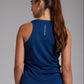 Women's FLOWDRY running tank in Blue Steel - product photo 8 of 11
