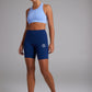 Women's POWERSENSE compression running shorts in United in Navy - product photo 2 of 7