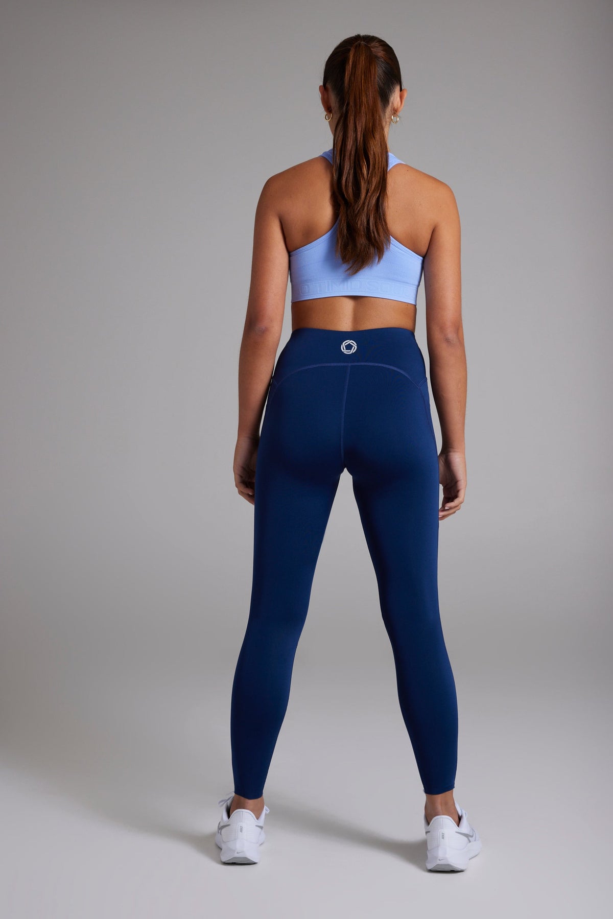 Women's BODYSENSE running leggings in United in Navy - product photo 1 of 7
