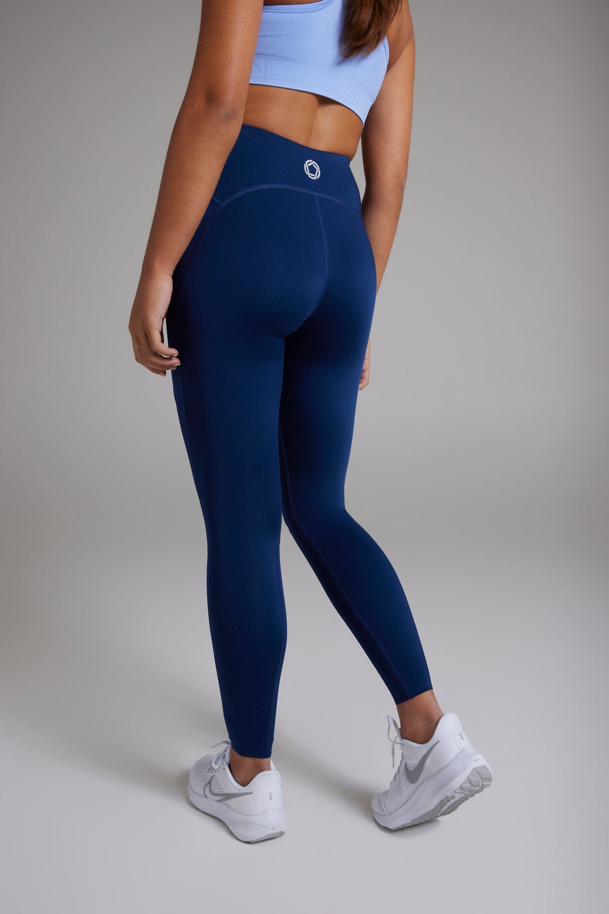 Women's BODYSENSE running leggings in United in Navy - product photo 3 of 7