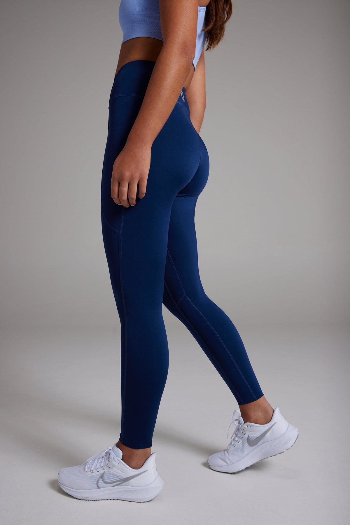 Women's BODYSENSE running leggings in United in Navy - product photo 4 of 7