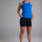 Women's FLOWDRY running tank in Pacific Ocean Blue - product photo 1 of 10
