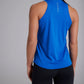 Women's FLOWDRY running tank in Pacific Ocean Blue - product photo 6 of 10