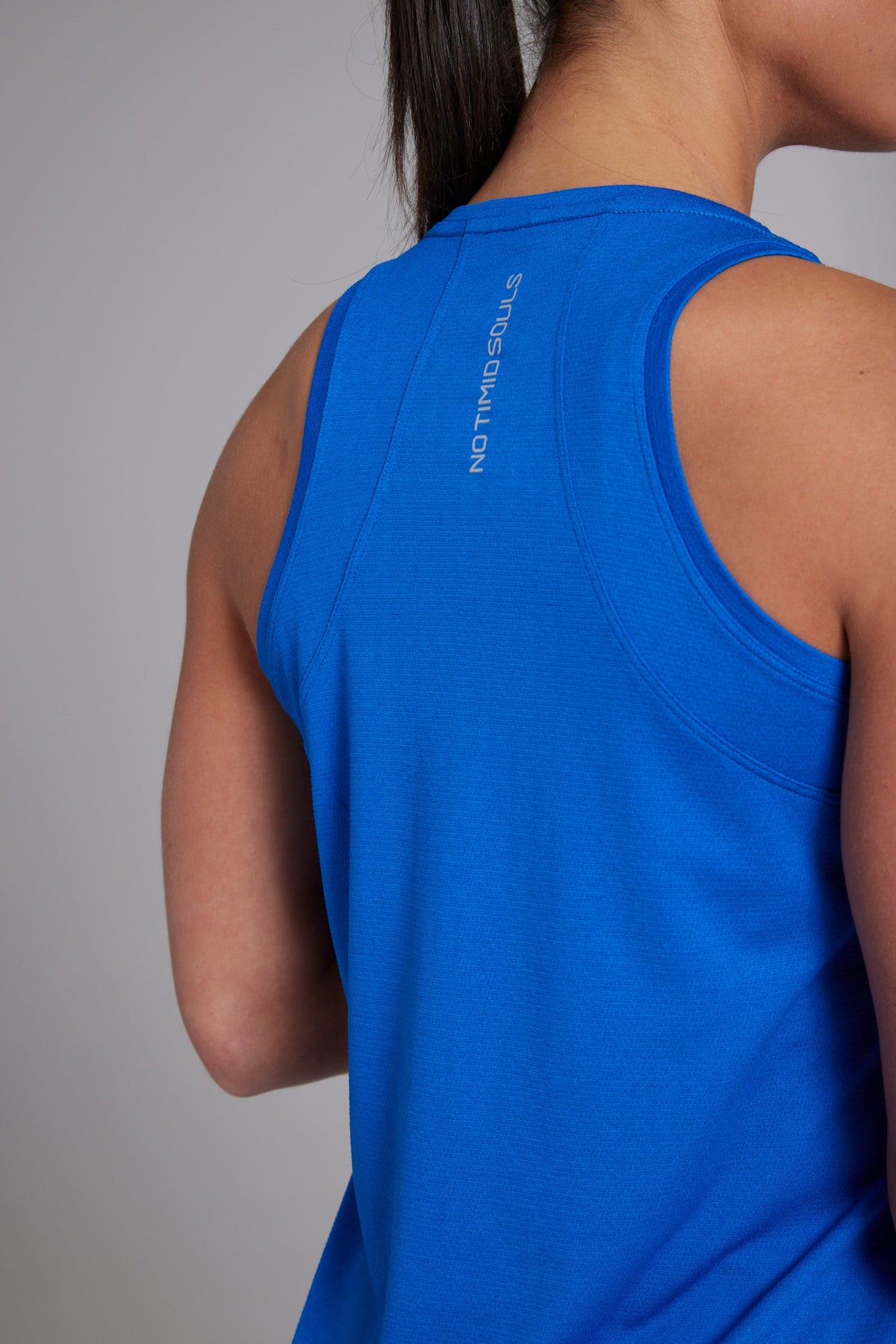 Women's FLOWDRY running tank in Pacific Ocean Blue - product photo 8 of 10