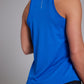 Women's FLOWDRY running tank in Pacific Ocean Blue - product photo 9 of 10