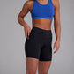Women's POWERSENSE compression running shorts in New Black - product photo 7 of 7
