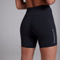 Women's POWERSENSE compression running shorts in New Black - product photo 4 of 7