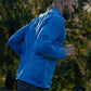 Men's AIRWRAP 1/4 zip running top in Pacific Ocean Blue - product photo 2 of 6