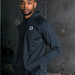 Men's tech hoodie in New Black - product photo 2 of 6