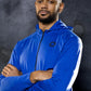 Men's tech hoodie in Pacific Ocean Blue - product photo 6 of 6