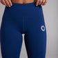 Women's POWERSENSE compression running leggings in United in Navy - product photo 4 of 6