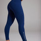 Women's POWERSENSE compression running leggings in United in Navy - product photo 3 of 6