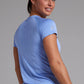 Women's GLIDE360 fitted running top in California Sky - product photo 5 of 6