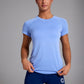 Women's GLIDE360 fitted running top in California Sky - product photo 4 of 6