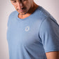 Men's FLOWDRY Tempo running top in Horizon Blue - product photo 3 of 4