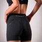 Women's BODYSENSE 2.0 5-inch running shorts in New Black - product photo 3 of 4