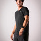 Men's FLOWDRY Tempo running top in New Black - product photo 4 of 4