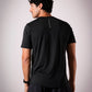 Men's FLOWDRY Tempo running top in New Black - product photo 2 of 4