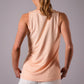 Women's Active Luxe training tank in Peach Crush - product photo 4 of 4