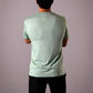 Men's Performance Luxe training top in Sea Foam Green - product photo 4 of 4