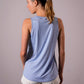 Women's Active Luxe training tank in California Sky - product photo 3 of 4
