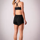 Women's EVERYWEAR 4-inch lined running shorts in New Black - product photo 4 of 4