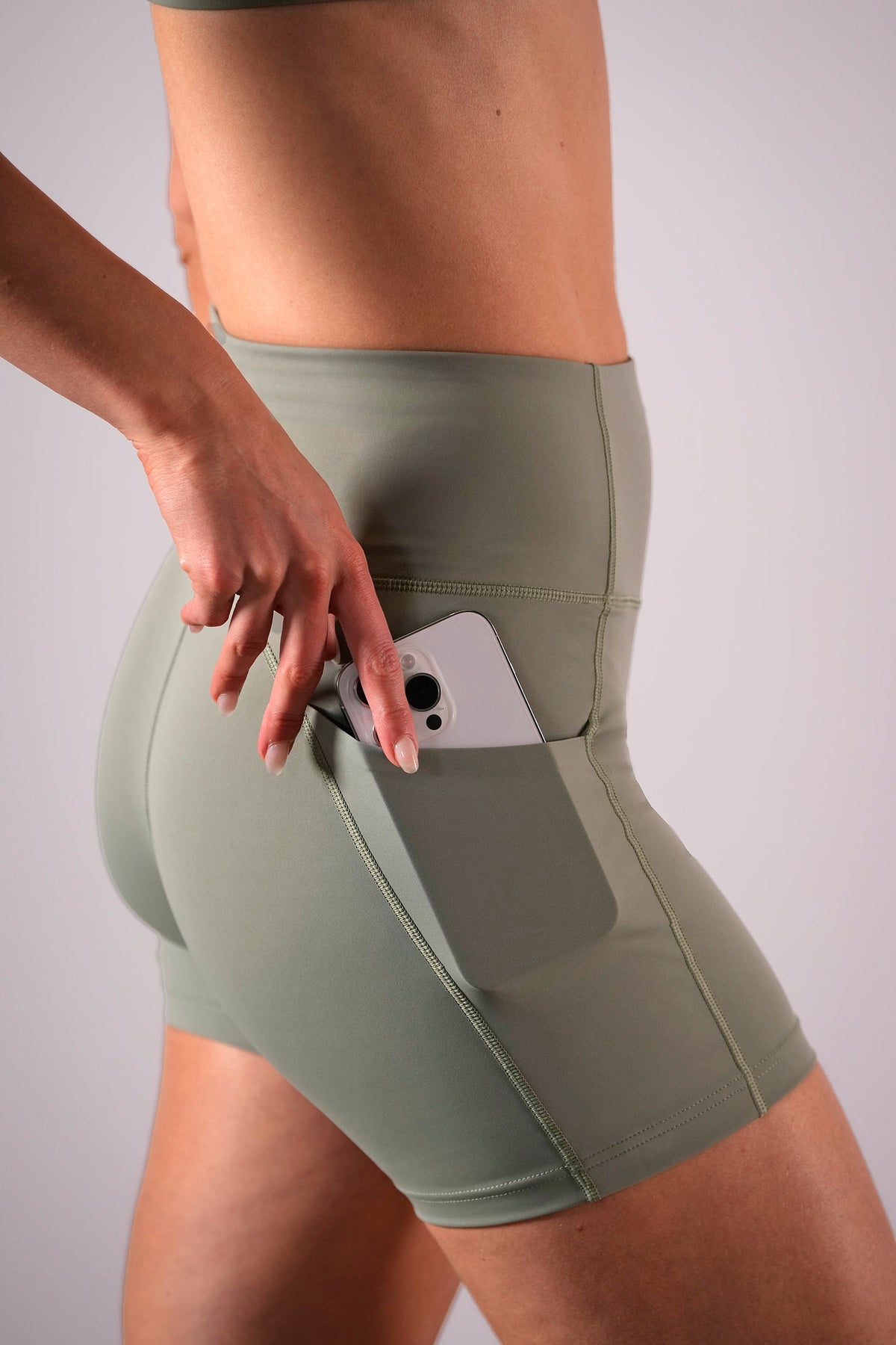 Women's BODYSENSE 2.0 5-inch running shorts in Nature - product photo 4 of 4