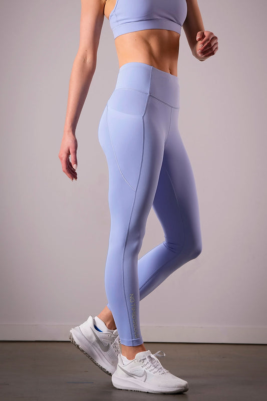 Women's BODYSENSE 2.0 running leggings in California Sky - product photo 1 of 4