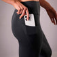 Women's BODYSENSE 2.0 running leggings in New Black - product photo 4 of 4