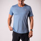 Men's FLOWDRY Tempo running top in Horizon Blue - product photo 1 of 4