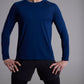 Men's GLIDE360 long sleeve running top in United in Navy - product photo 4 of 6