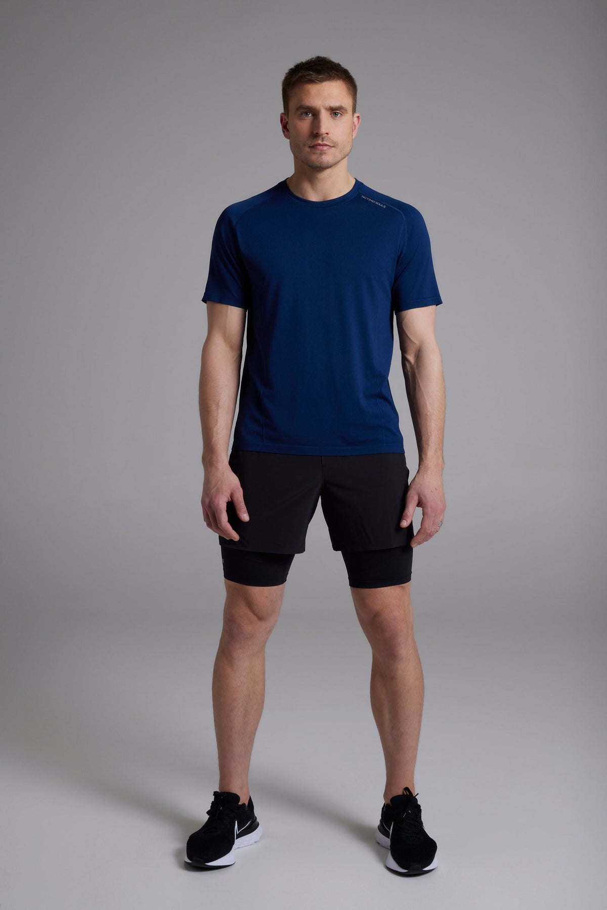 Men's GLIDE360 running top in United in Navy - product photo 3 of 7