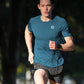 Men's GLIDE360 running top (logo) in Big Sur Teal - product photo 4 of 4