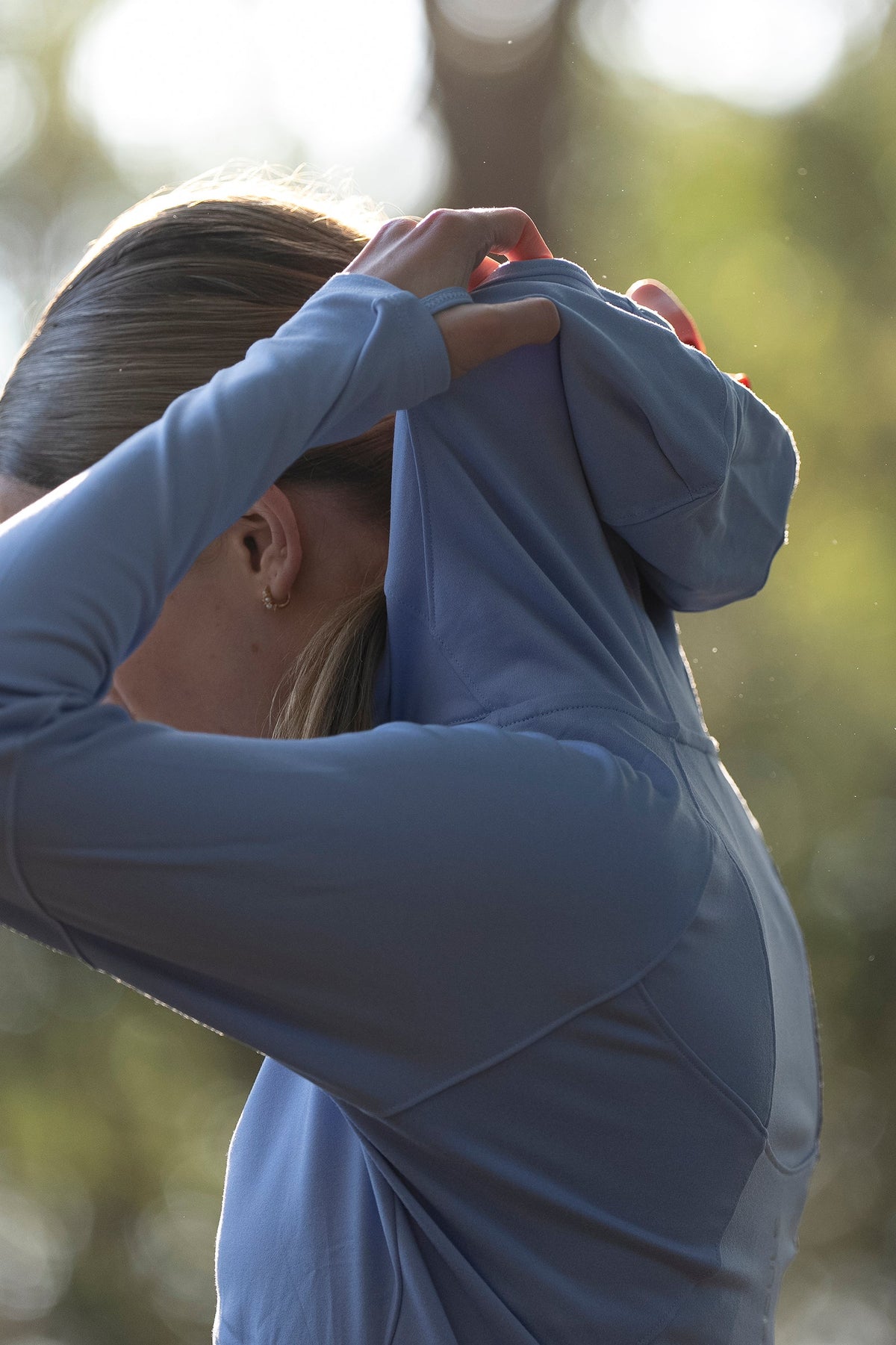 Women's Studio hoodie in California Sky - product photo 4 of 4