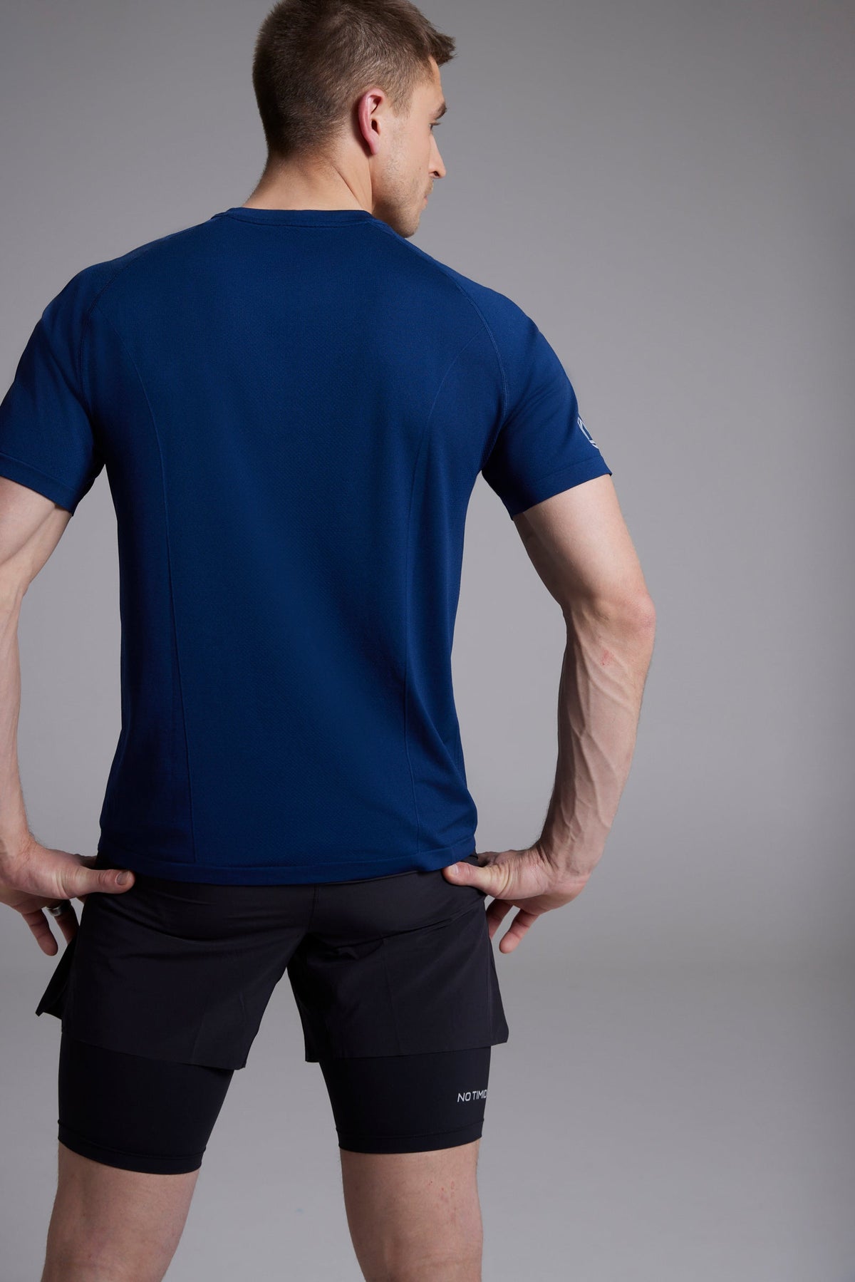 Men's GLIDE360 running top in United in Navy - product photo 6 of 7