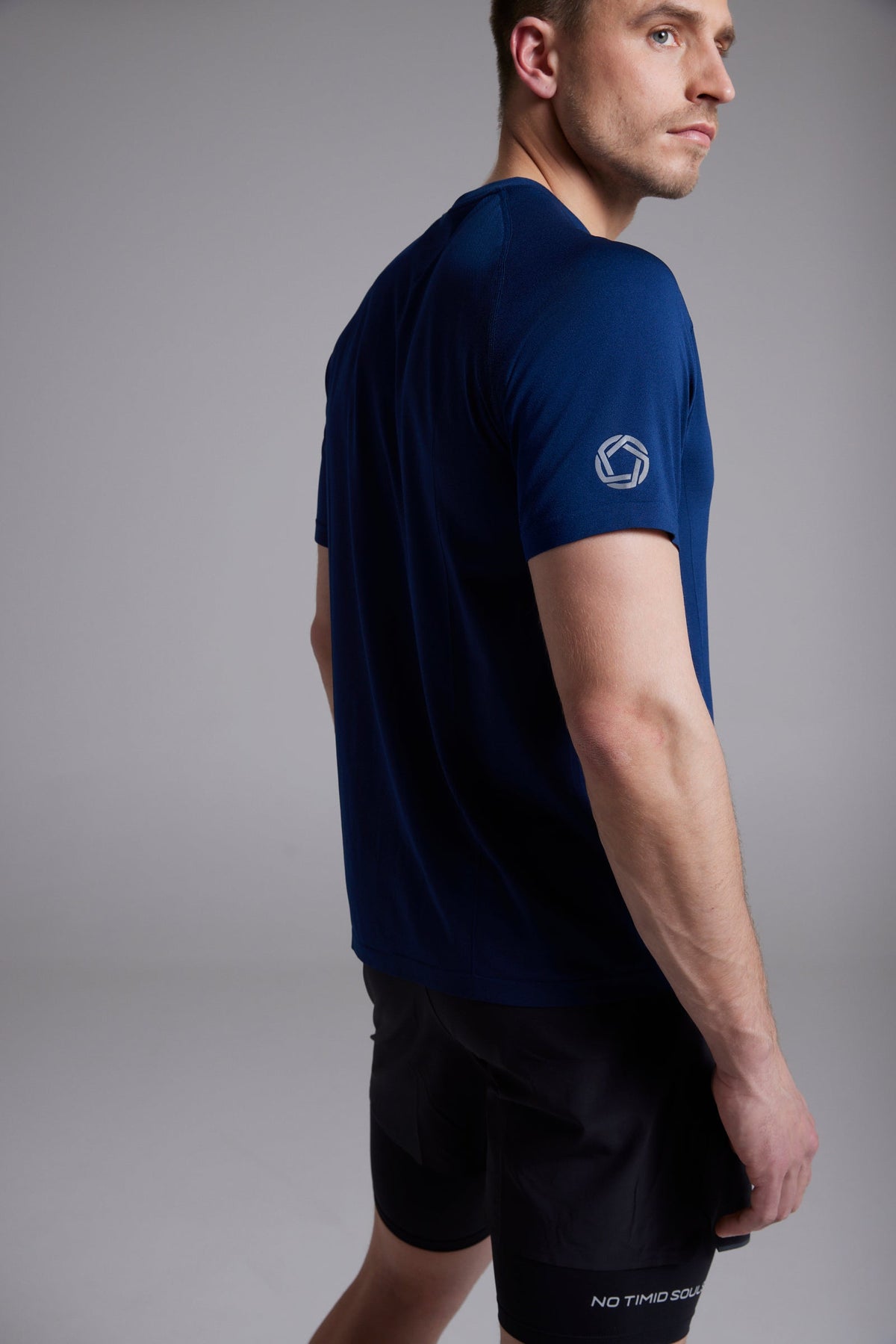 Men's GLIDE360 running top in United in Navy - product photo 5 of 7