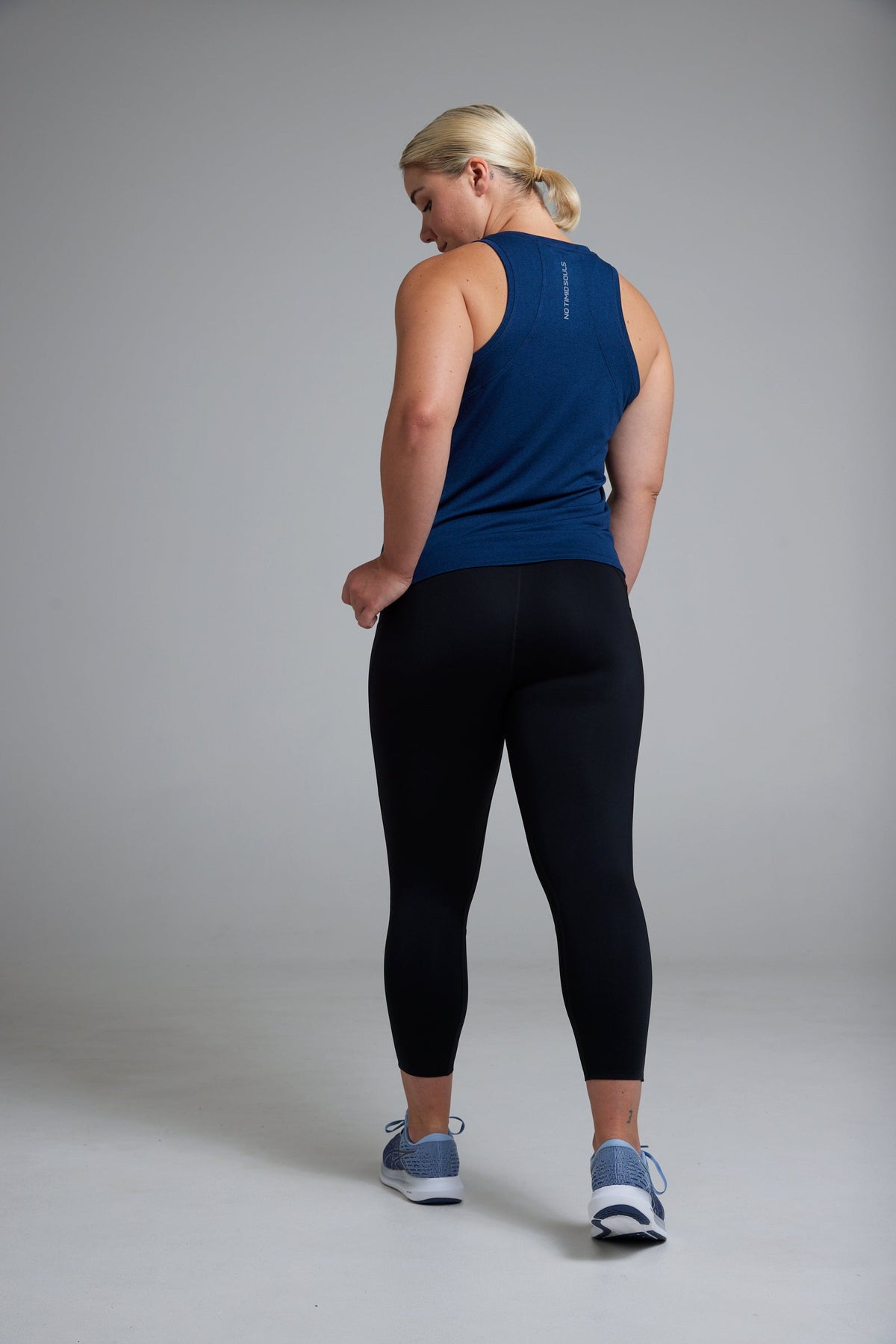 Women's FLOWDRY running tank in Blue Steel - product photo 2 of 11