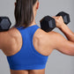 Women's FORMSENSE sports bra in Pacific Ocean Blue - product photo 6 of 6